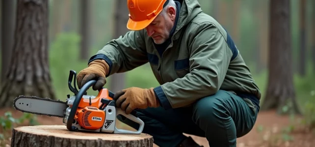 Guide pratique pour démarrer une tronçonneuse Stihl facilement et en toute sécurité Guide pratique pour démarrer une tronçonneuse Stihl facilement et en toute sécurité